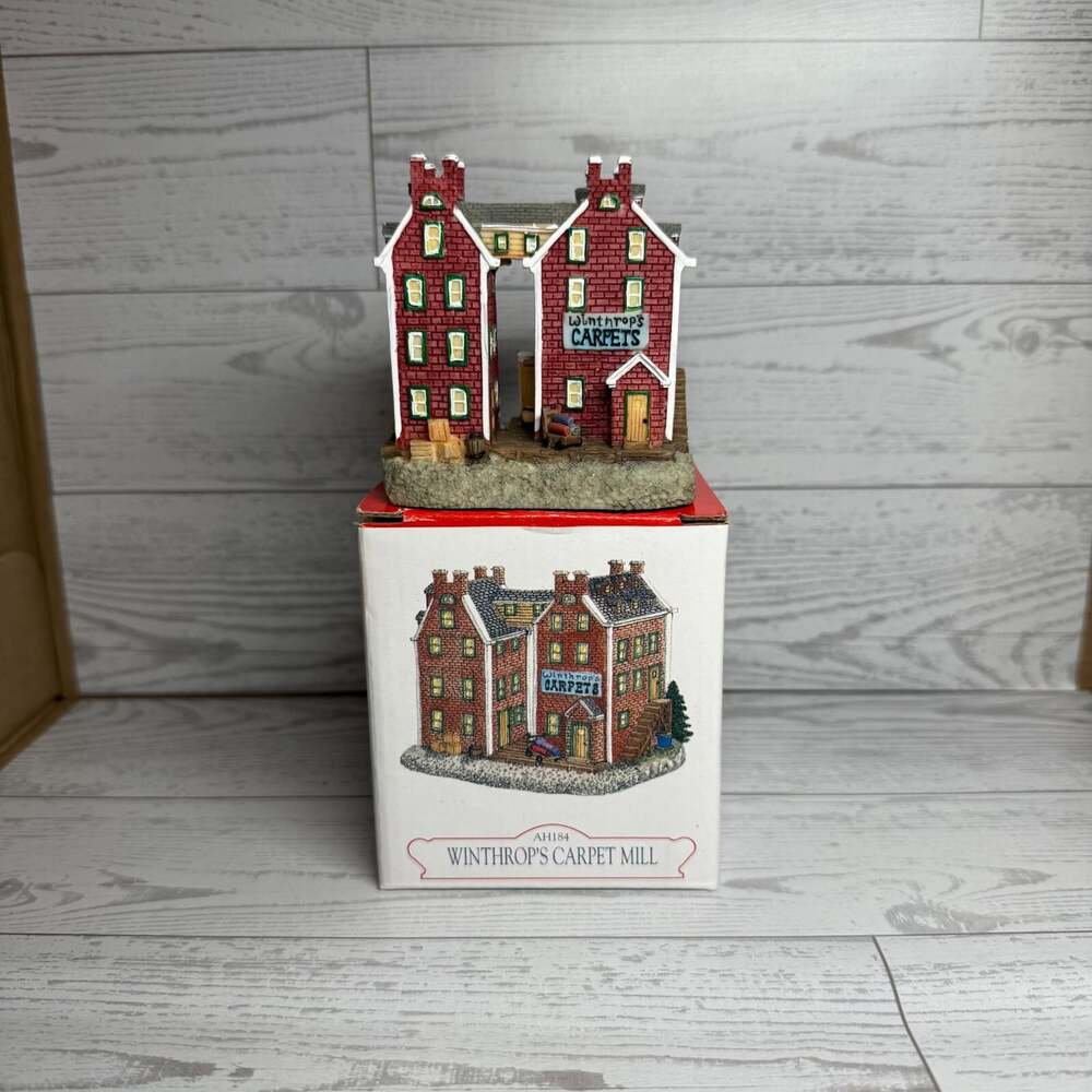 Liberty Falls Americana Collection Winthrop's Carpet Mill Miniature AH184